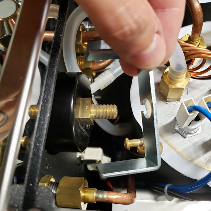 ECM Synchronika Espresso Machine: Gauge Replacement