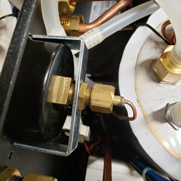 ECM Synchronika Espresso Machine: Gauge Replacement