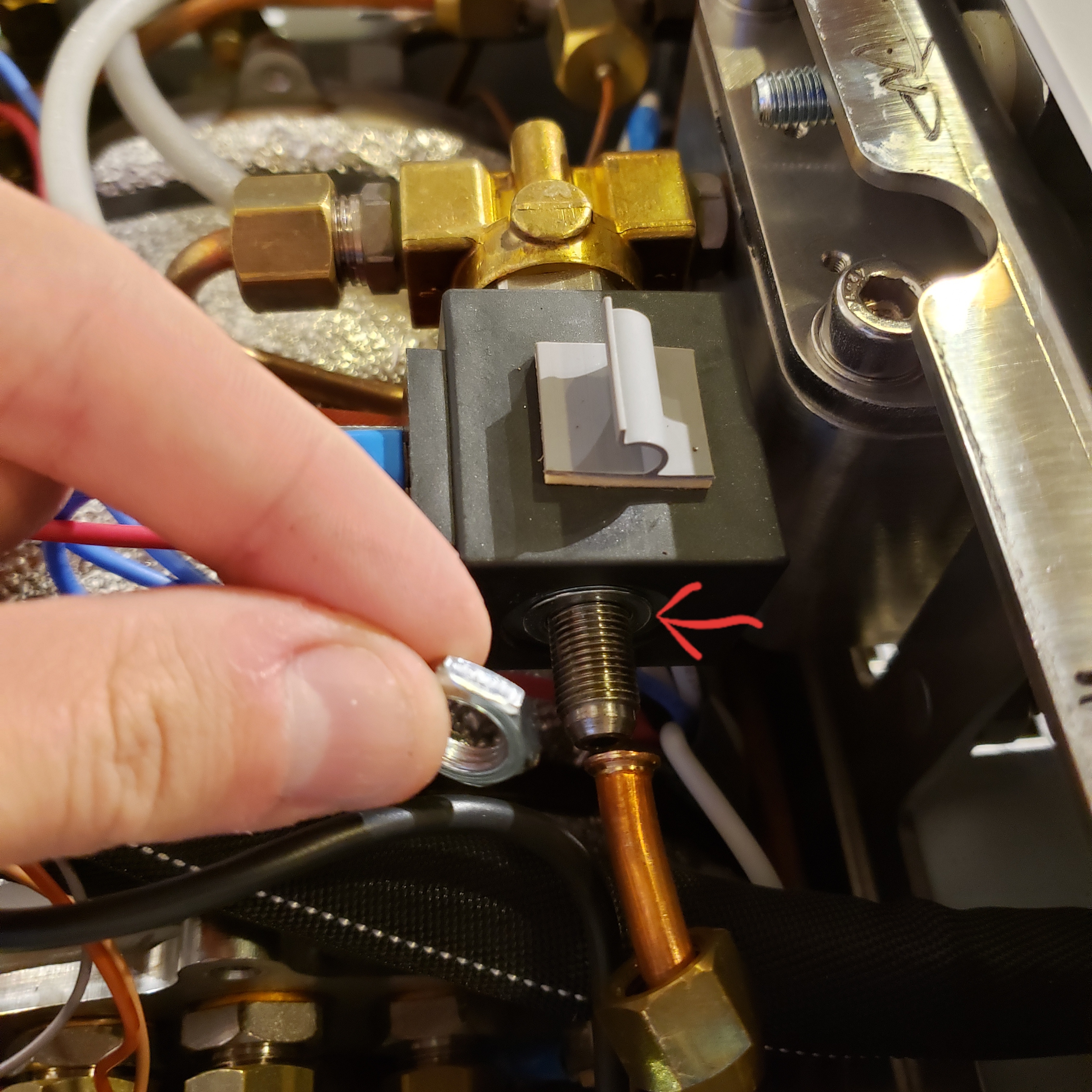 La Marzocco Linea Mini: Cleaning Group Head Gicleur