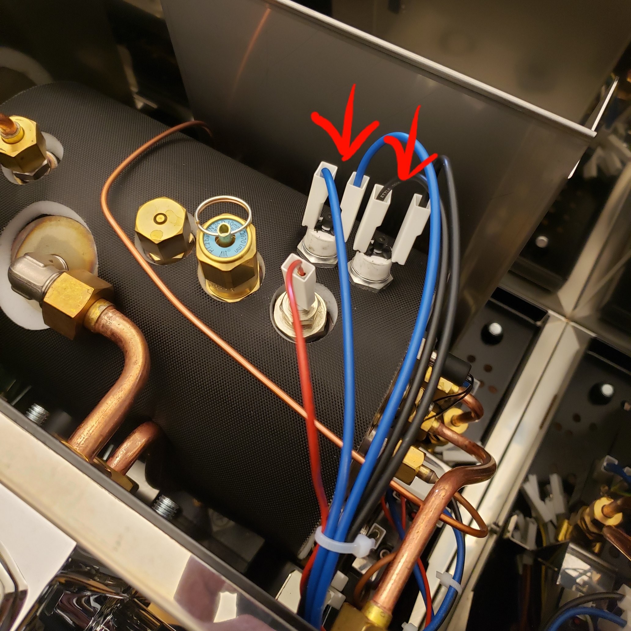 Profitec Pro 500 PID Resetting Safety Switches