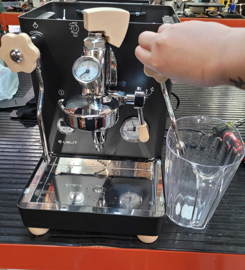 Lelit Bianca Draining the Boilers