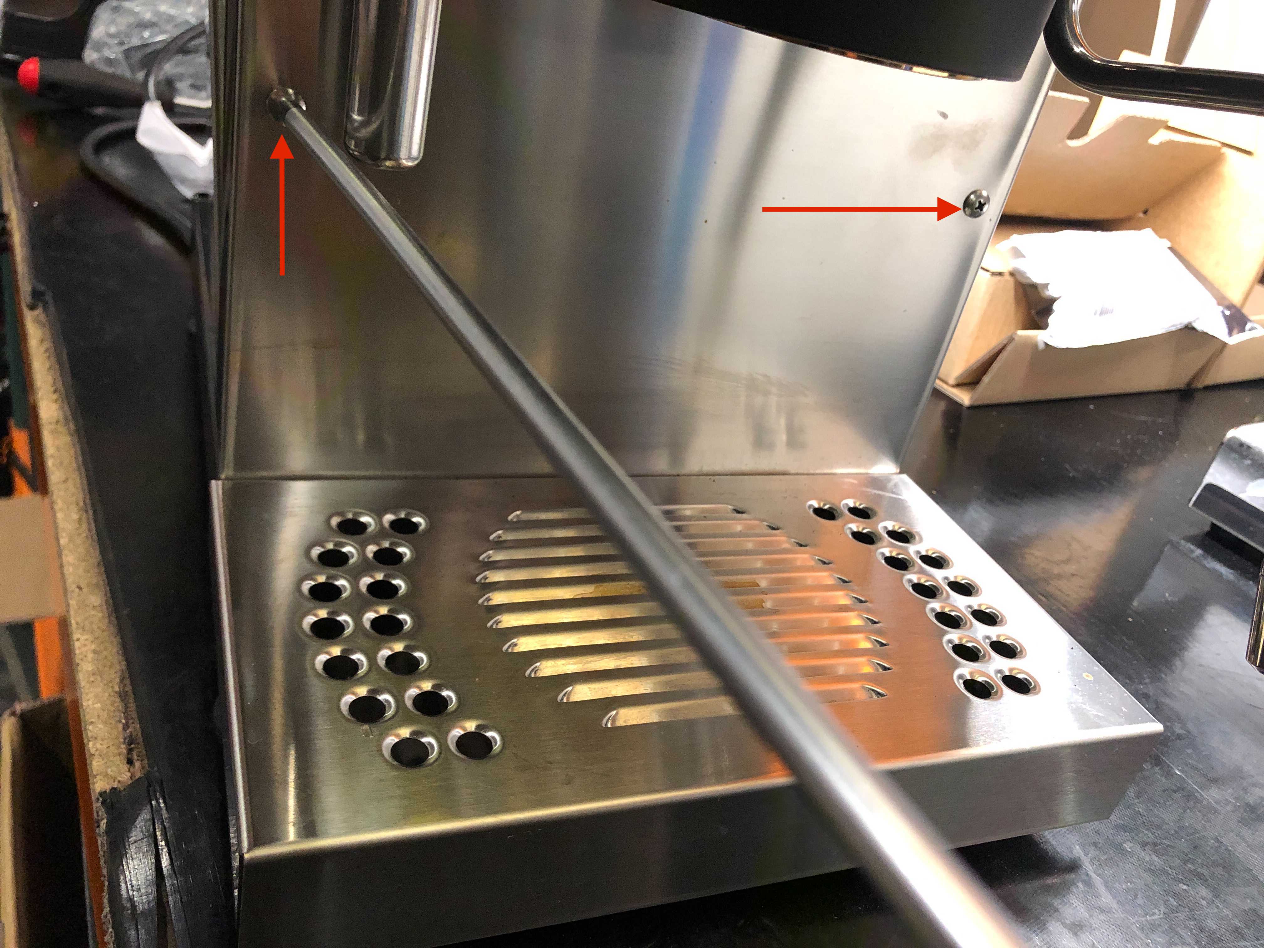 Rancilio Silvia v5（修理が必要） Rancilio silvia V5 restoration. - Coffeetime - A non