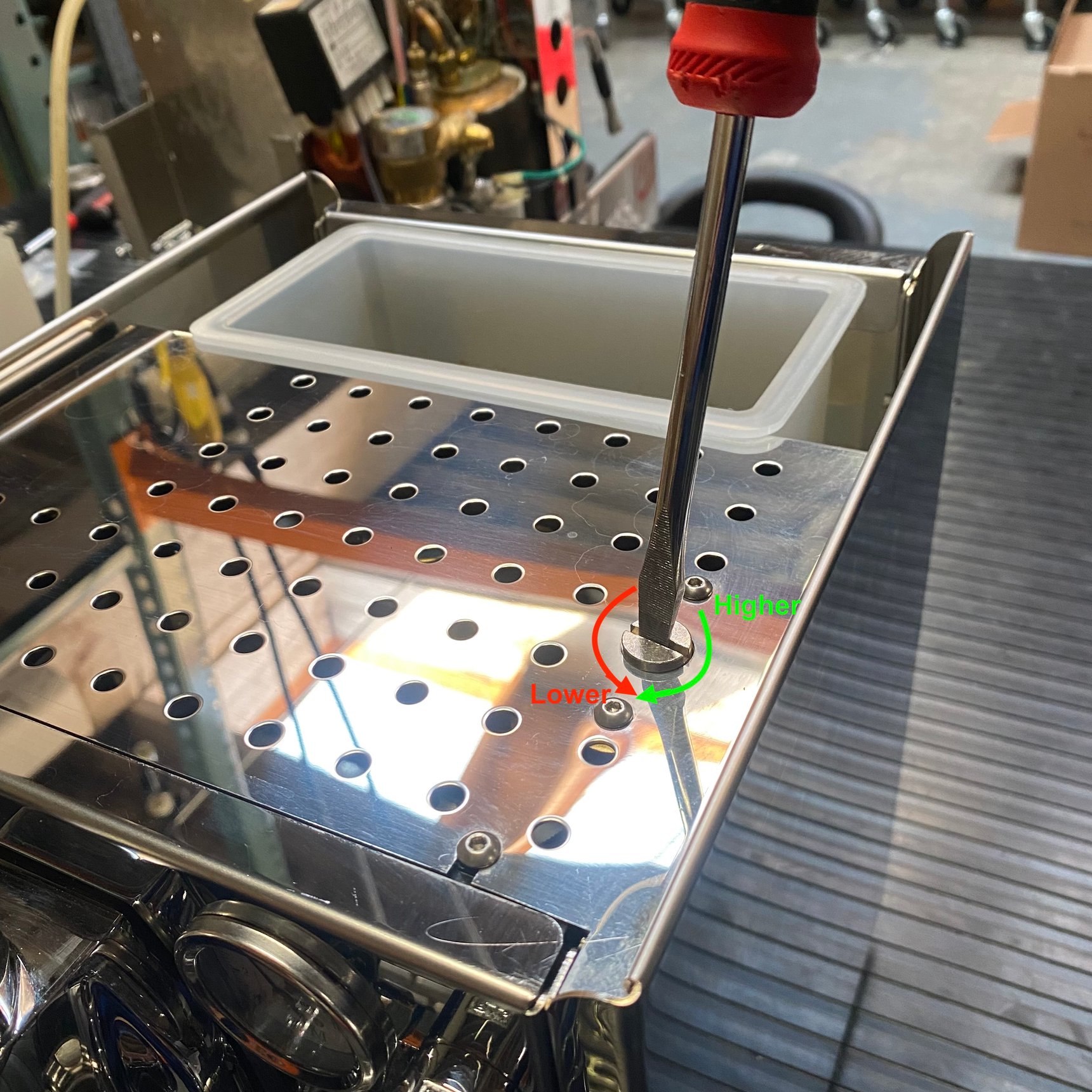 ECM Mechanika V Slim Adjusting The Expansion Valve