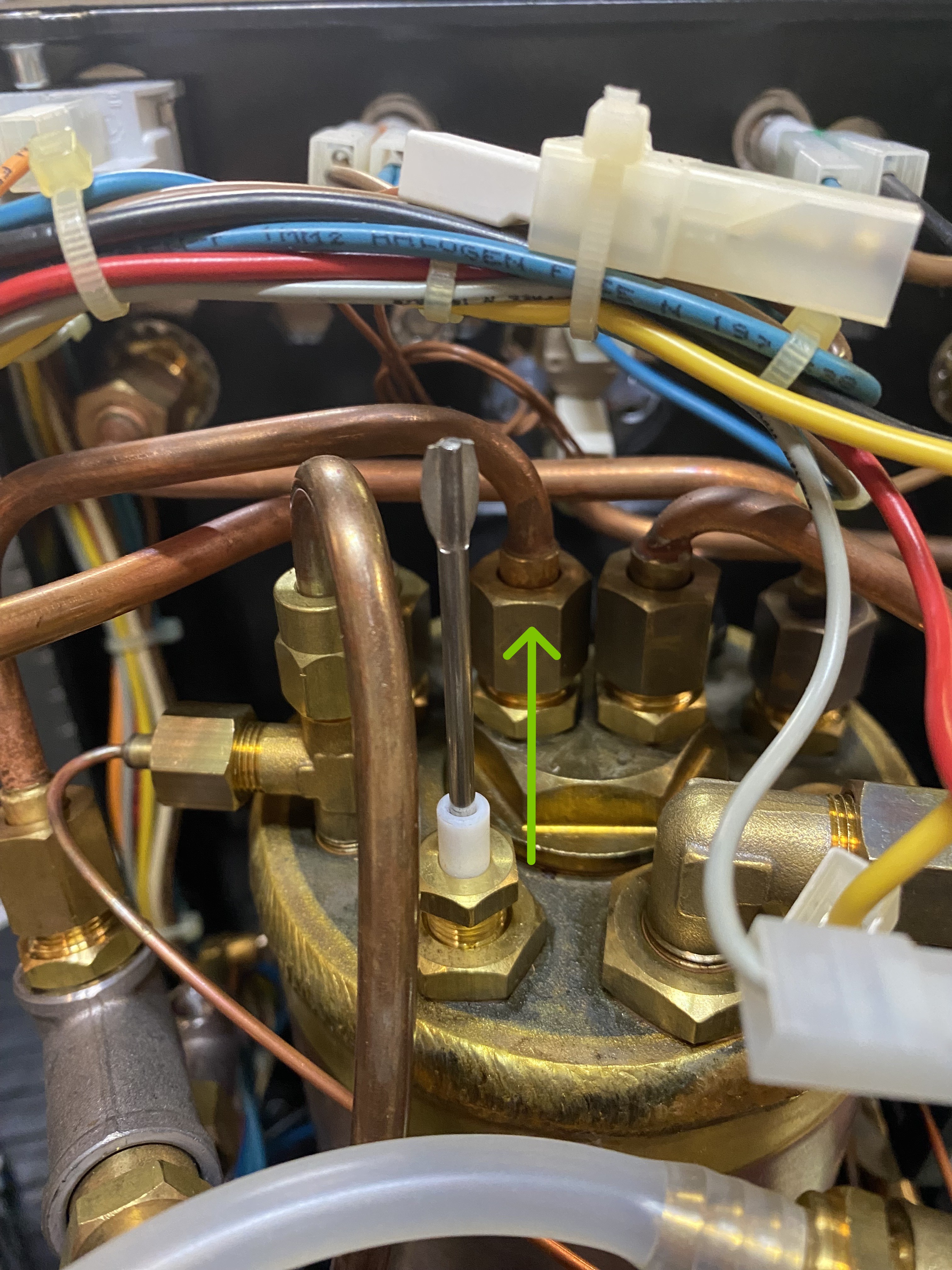 Bezzera BZ10: Cleaning the Fill Probe