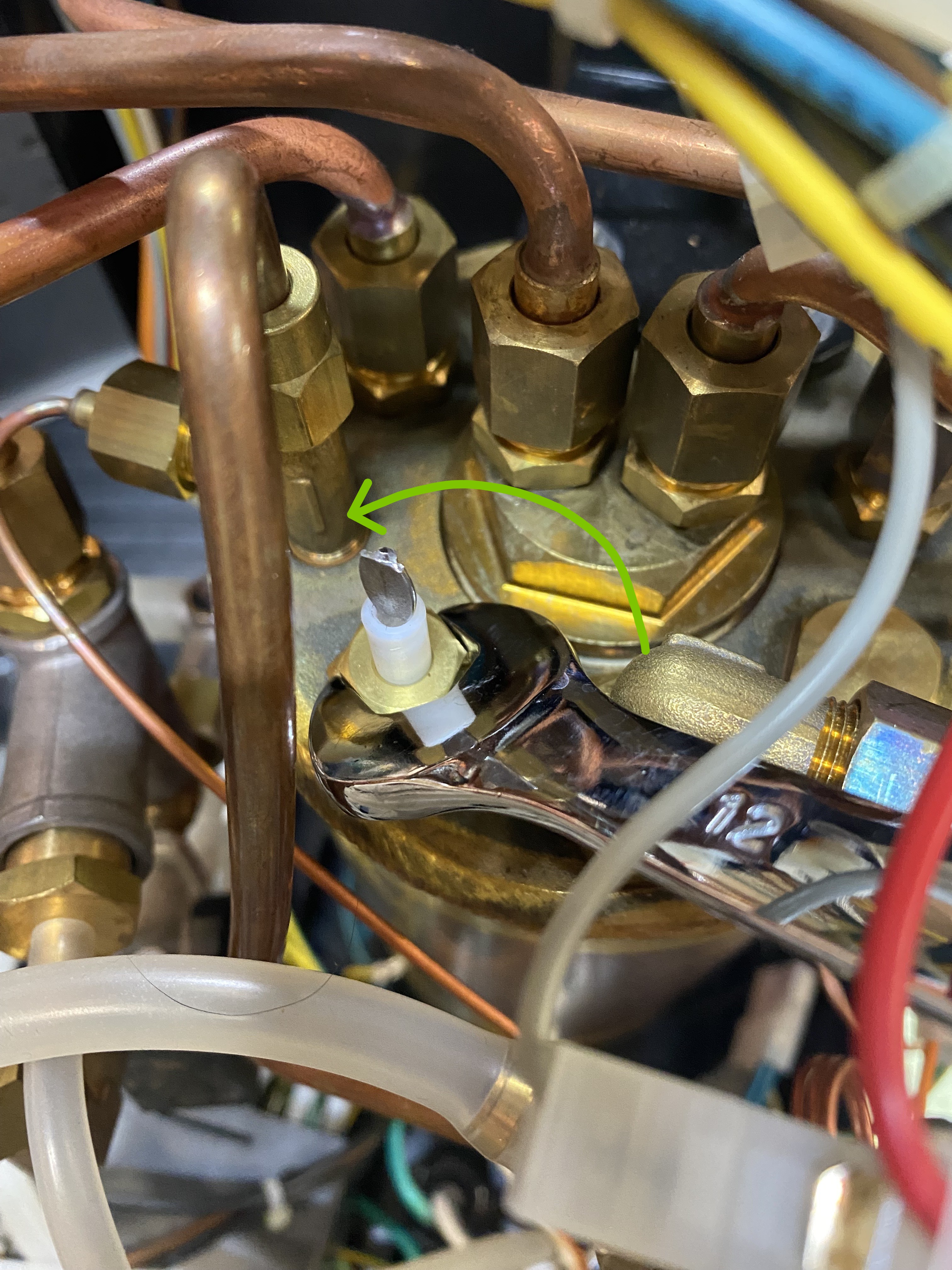 Bezzera BZ10: Cleaning the Fill Probe