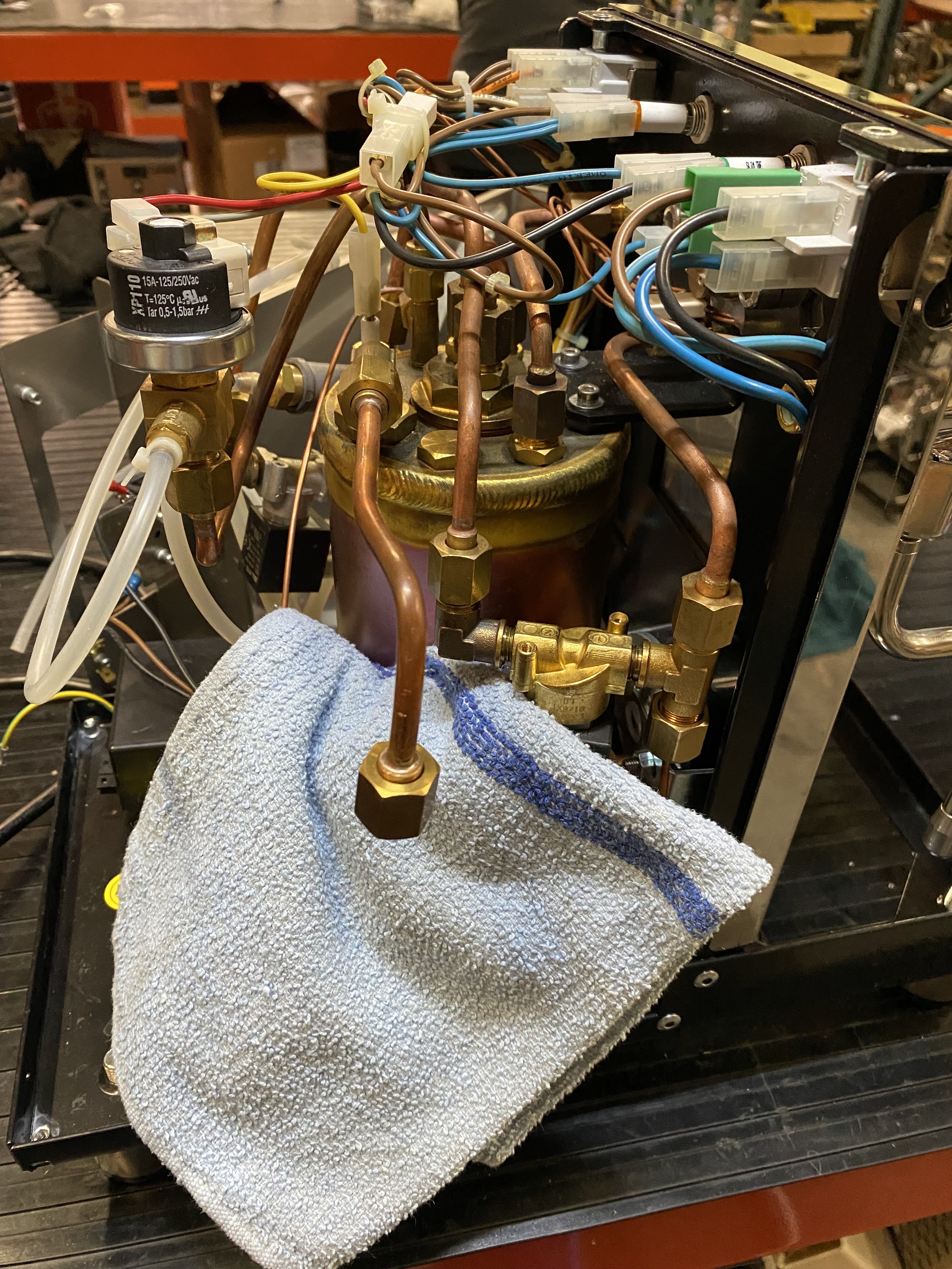 Bezzera BZ10: Draining the Boiler (No Heat)