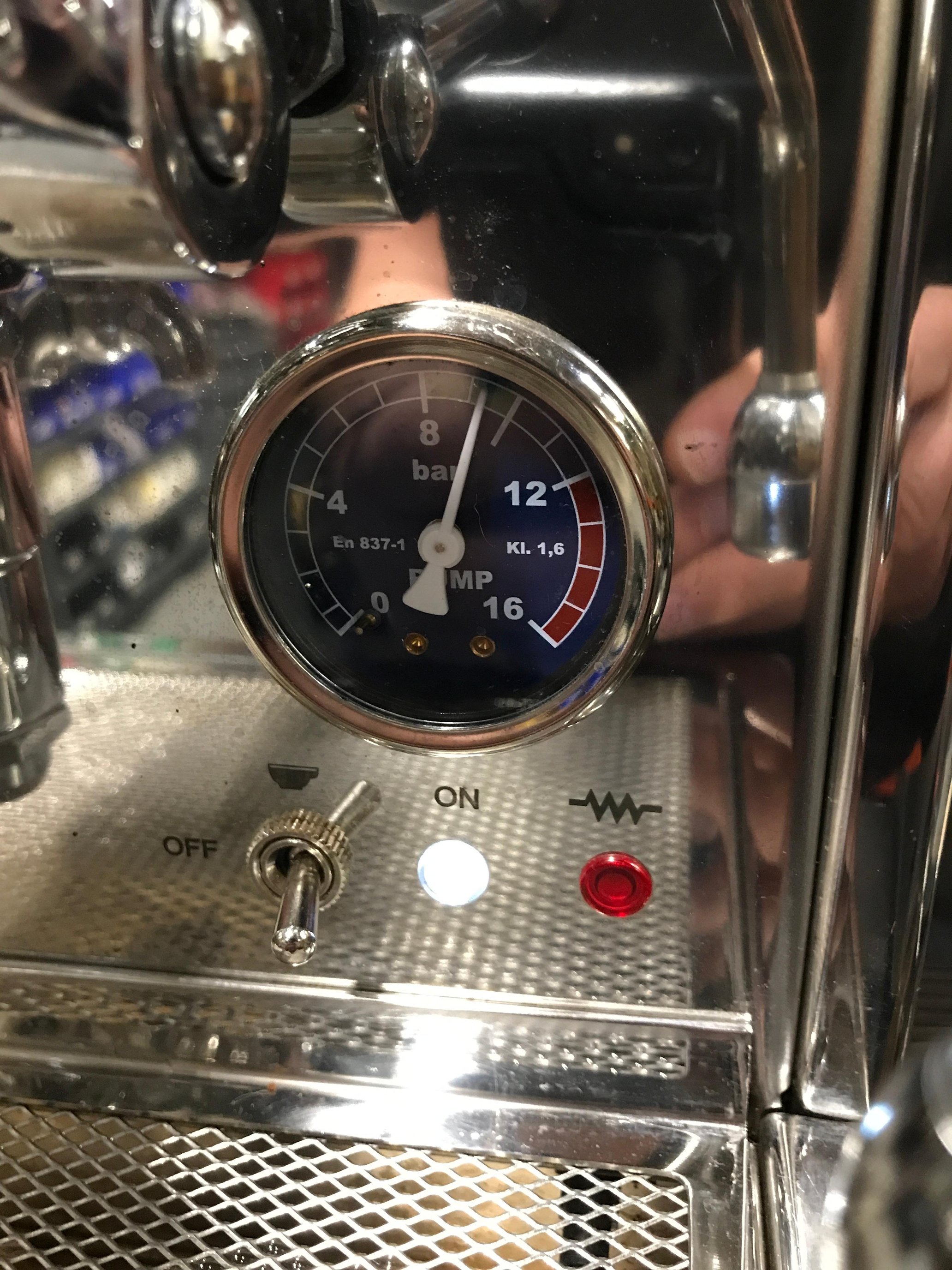 Lucca M58 Adjusting Pump Pressure