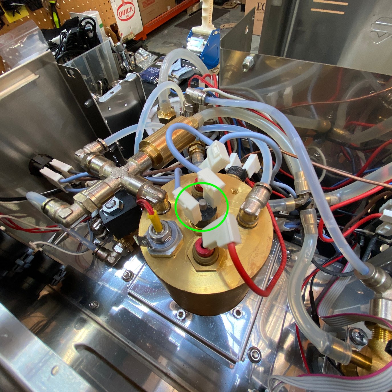 Lelit Elizabeth Testing the Coffee Boiler Highlimit Switch