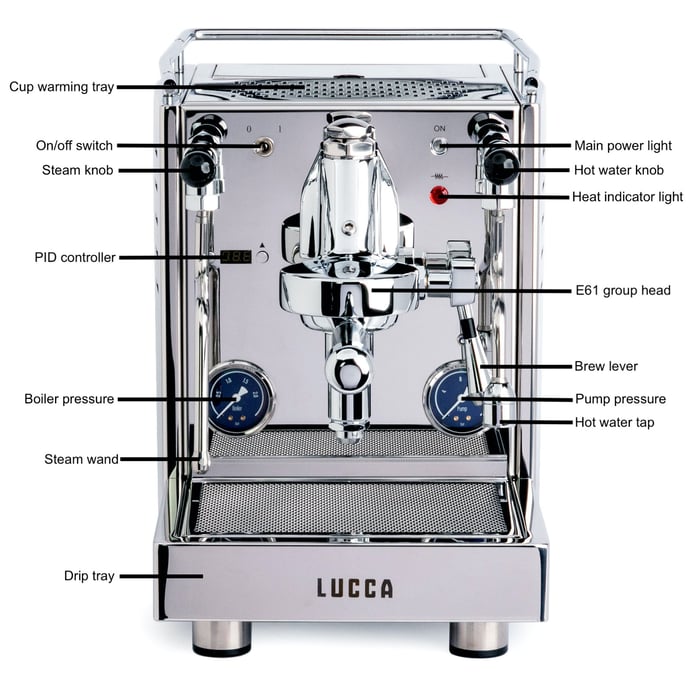 Lucca-X58-Espresso-Machine-Front-1