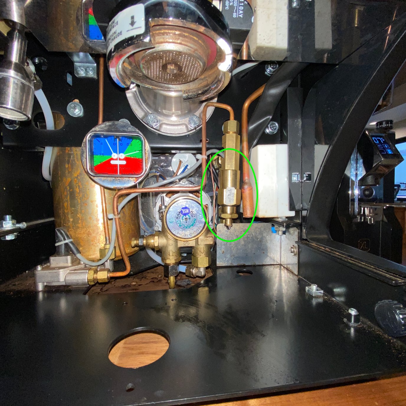 Lucca A53 DP / Vivaldi II Adjusting the Expansion Valve (OPV)