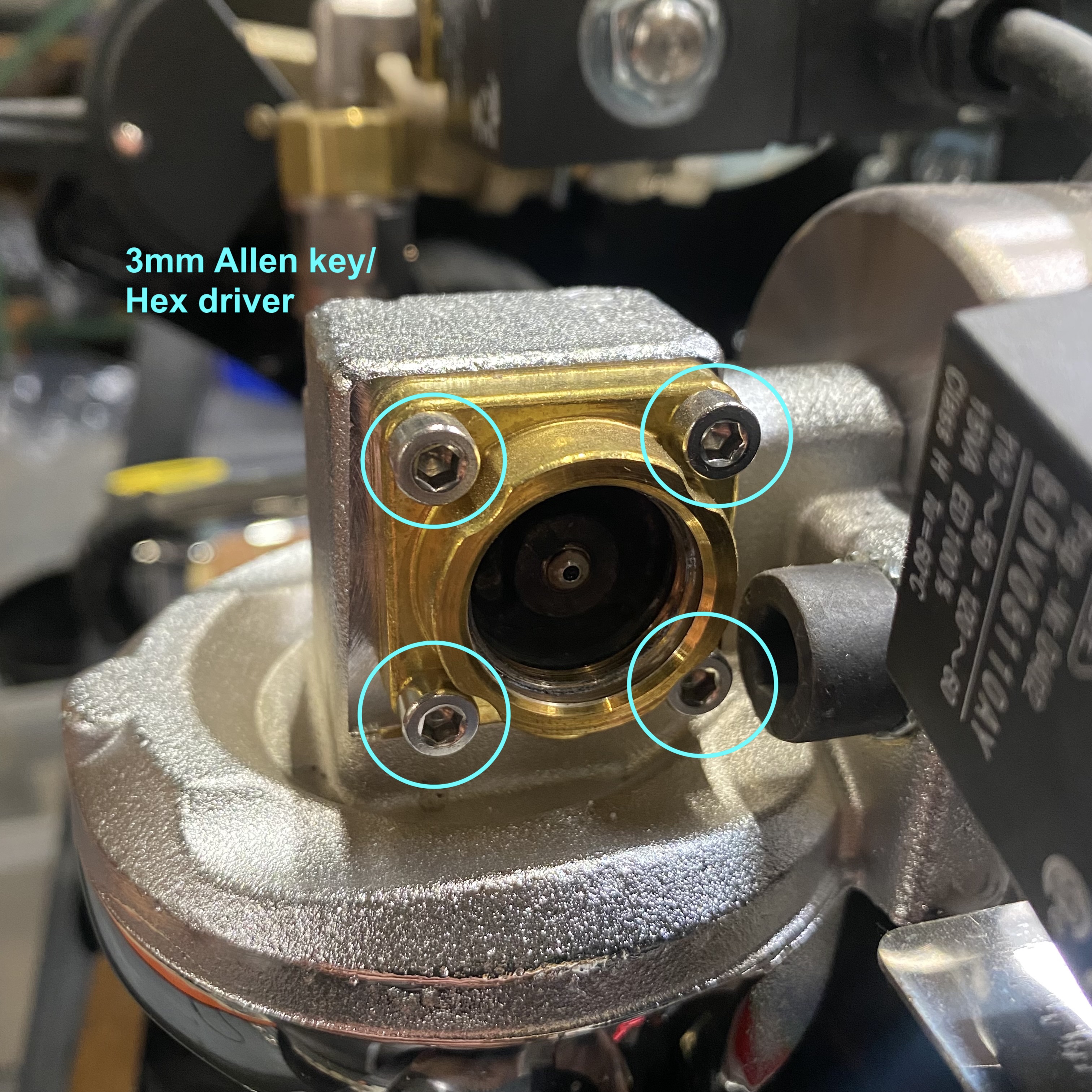 LUCCA A53 / A53 Mini: Cleaning or Replacing Group Head Solenoid