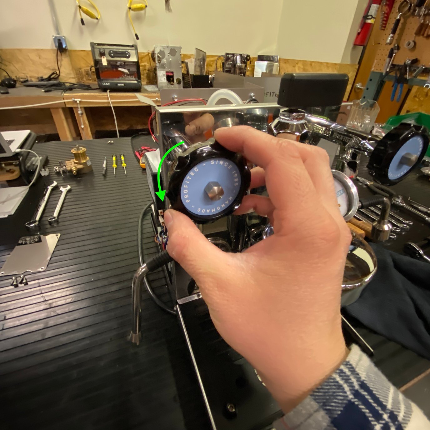 Profitec Pro 400 Steam/Hot Water Valve and Seat Gasket Service