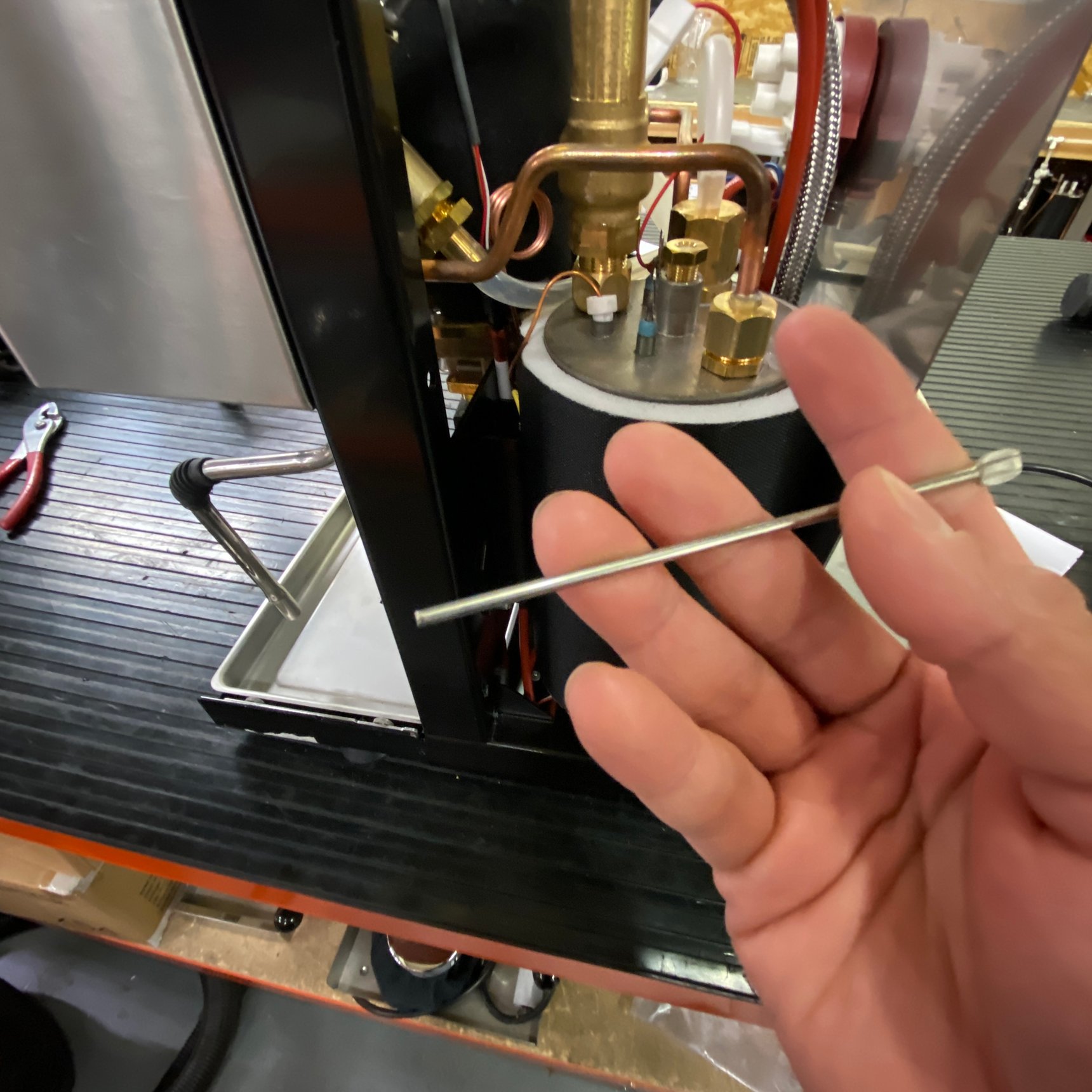 Rancilio Silvia Pro X Inspecting and Cleaning the Fill Probe