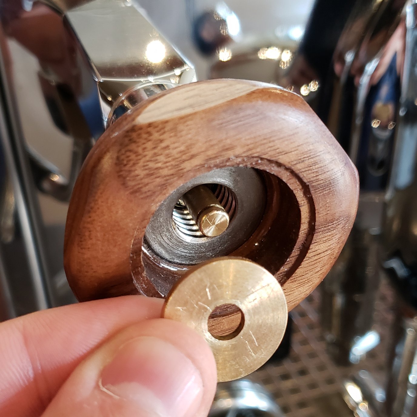 Profitec Pro 700 Wood Knob Upgrade Install