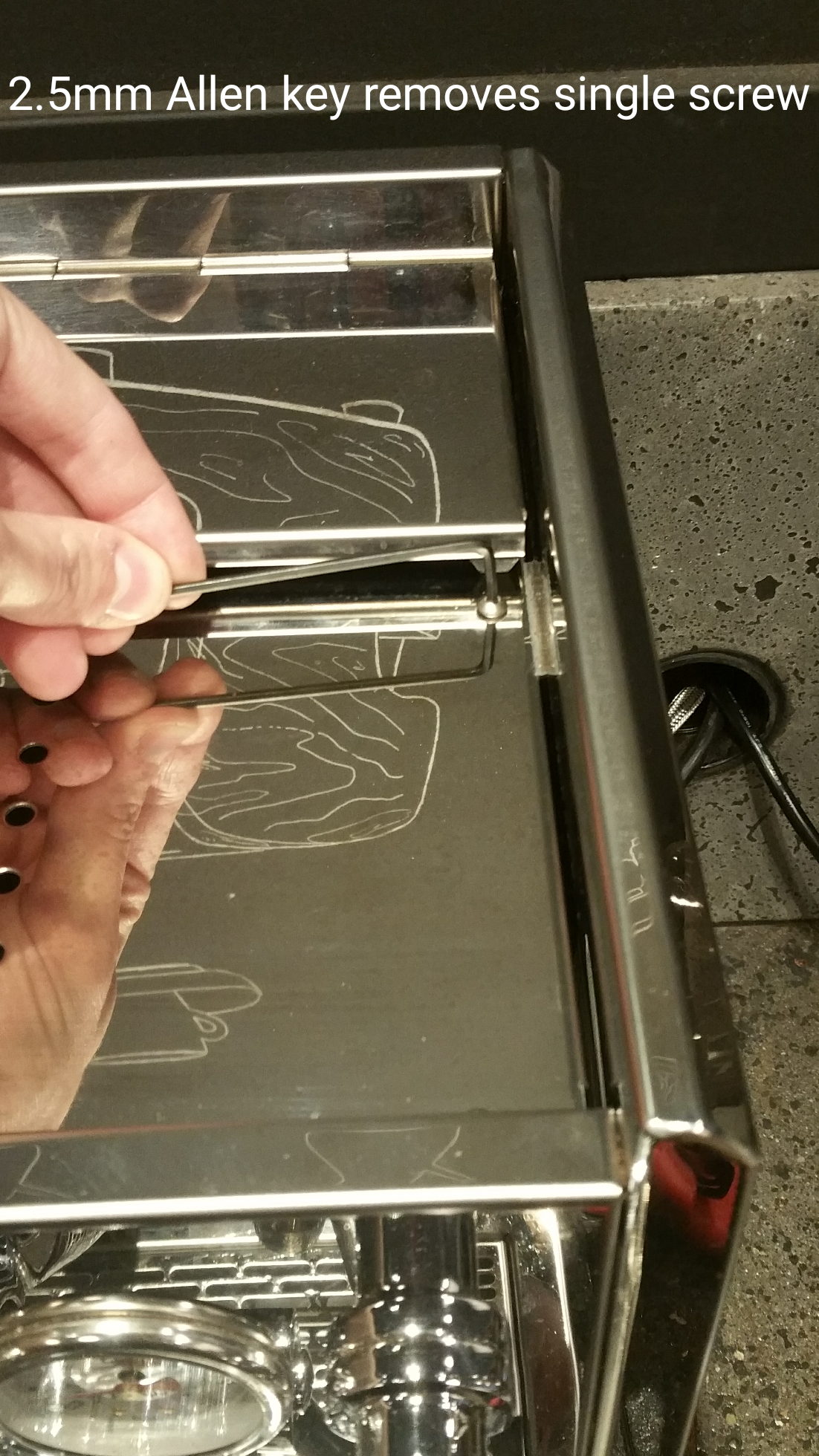 ECM Synchronika: Adjusting Pump Actuation Switch