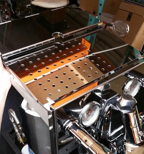 ECM Synchronika espresso machine: Panel Removal