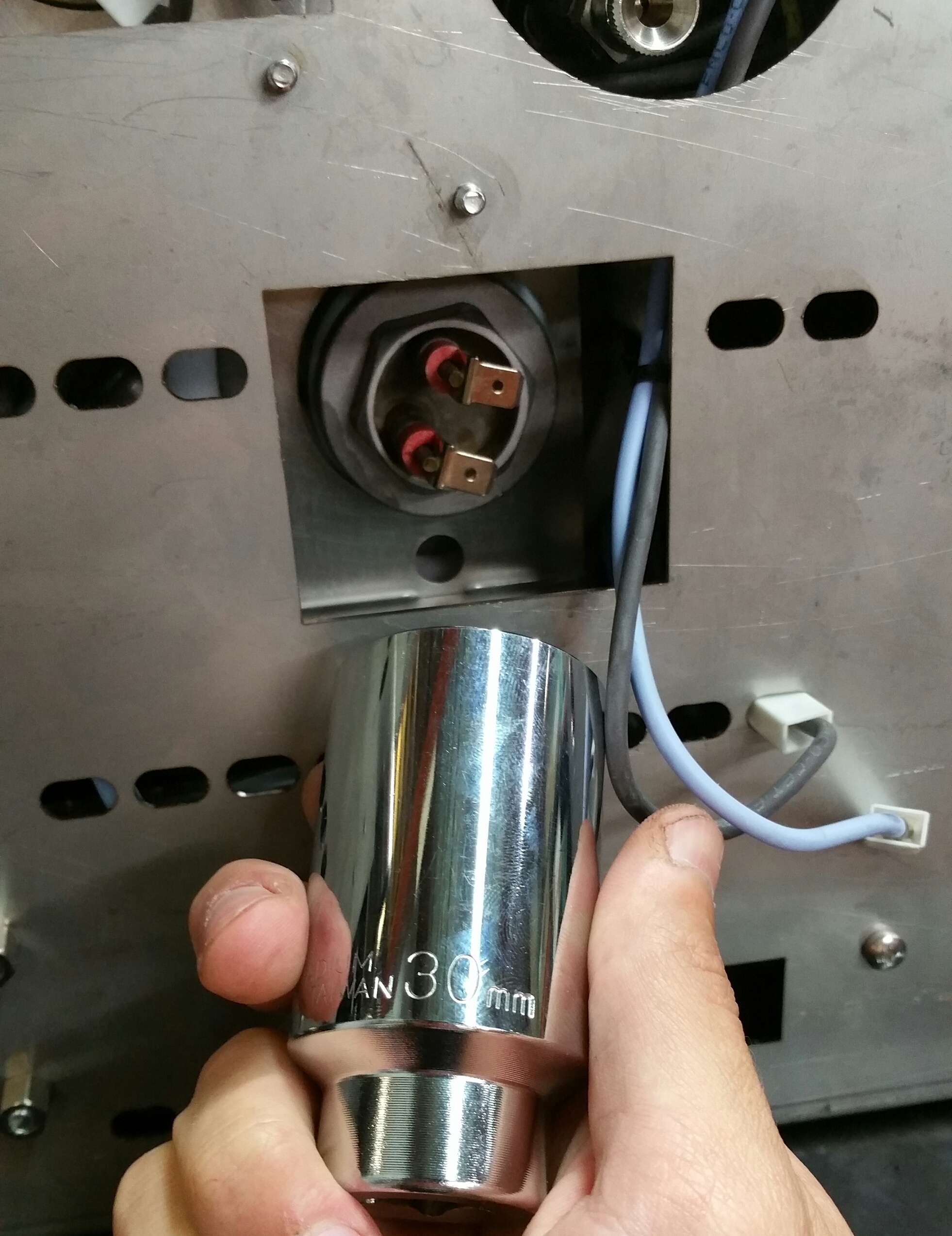 LUCCA M58: Replacing Coffee Boiler Element