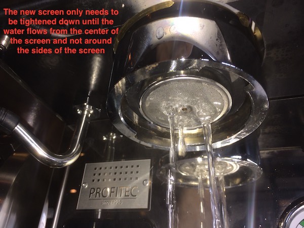 Profitec Pro 300 espresso machine: Group Head Cleaning and Maintenance