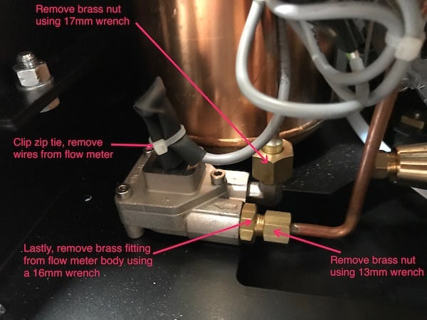 LUCCA A53 / Vivaldi: Flow Meter Error