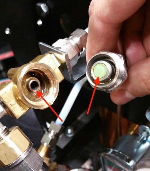 LUCCA A53 / Vivaldi: Cleaning Hot Water Solenoid