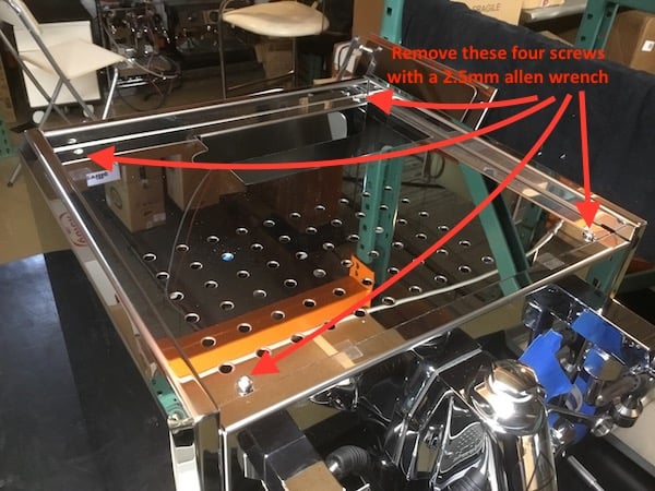 Profitec Pro 700: Removing Brew Switch