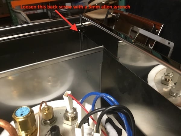 Profitec Pro 700: Removing Brew Switch