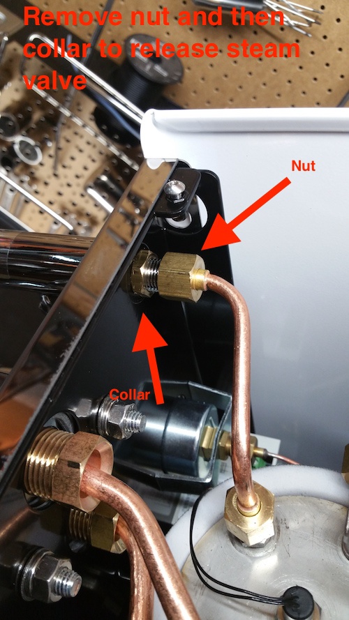 ECM Classika: Steam Wand Gasket Replacement