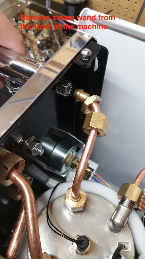 ECM Classika: Steam Wand Gasket Replacement