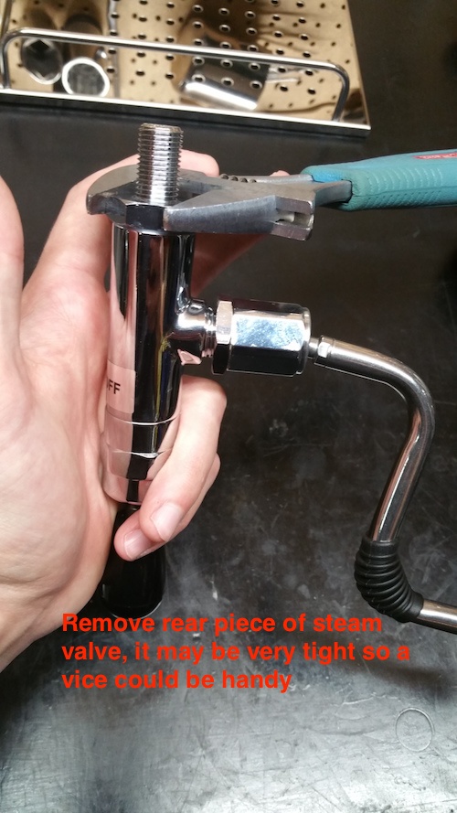 ECM Classika: Steam Wand Gasket Replacement