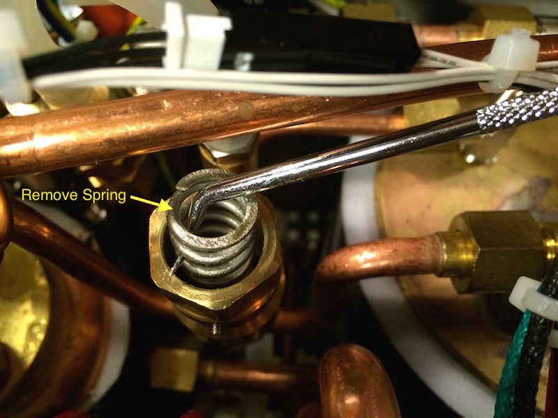 Alex Duetto: Expansion Valve Seat Cleaning / Installation
