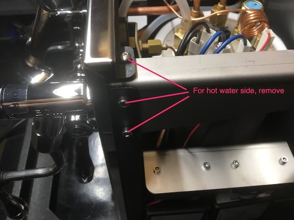 ECM Synchronika: Hot Water Valve Seal Inspection/Replacement