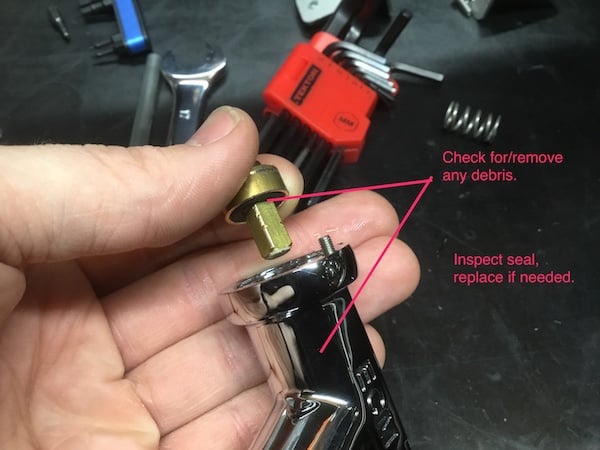 ECM Synchronika: Hot Water Valve Seal Inspection/Replacement