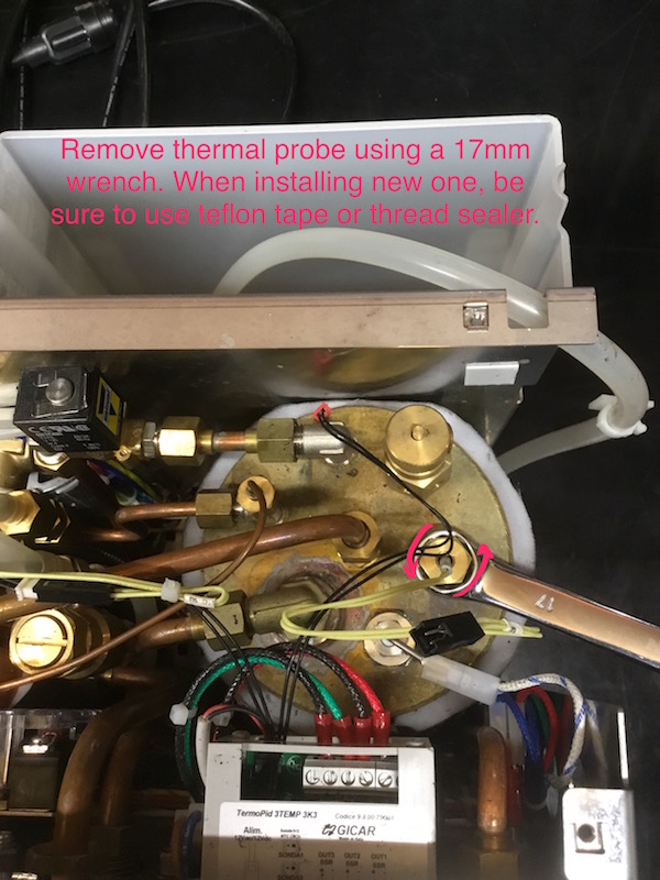 Alex Duetto: Steam Temperature Probe Replacement