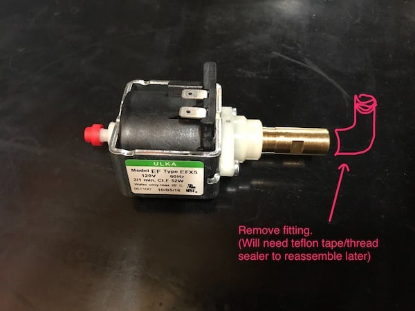 LUCCA A53 Mini / Mini Vivaldi: Vibratory Pump Re-Priming