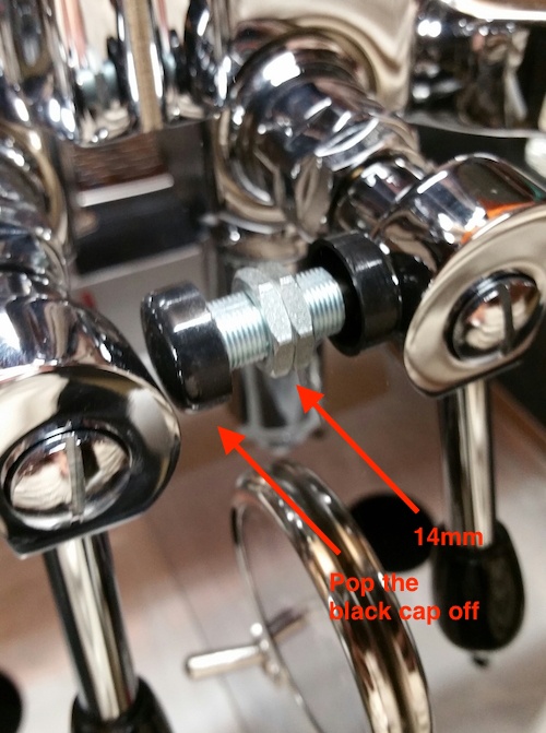 LUCCA M58: Adjusting Brew Switch