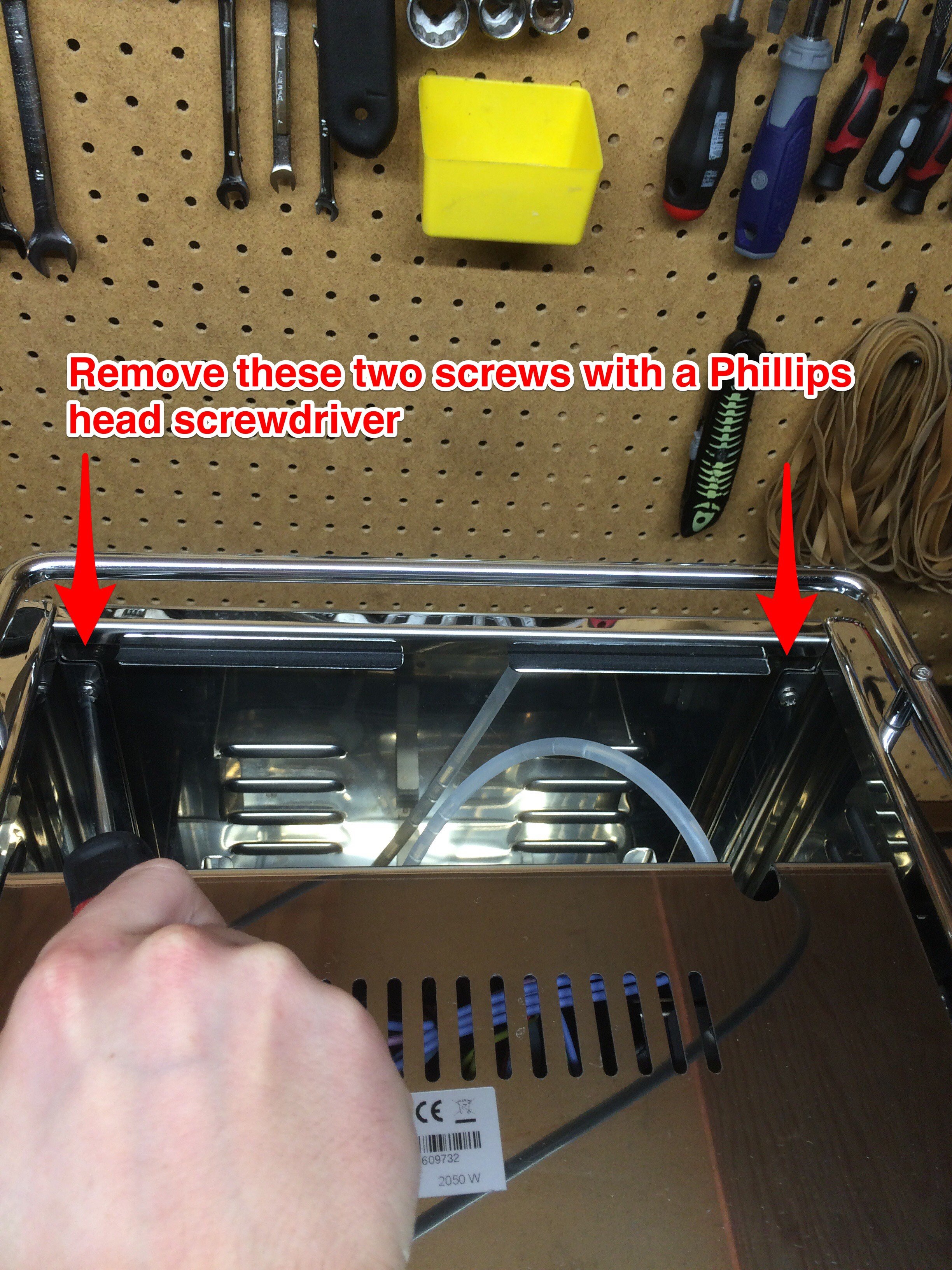 LUCCA M58: Panel Removal Instructions