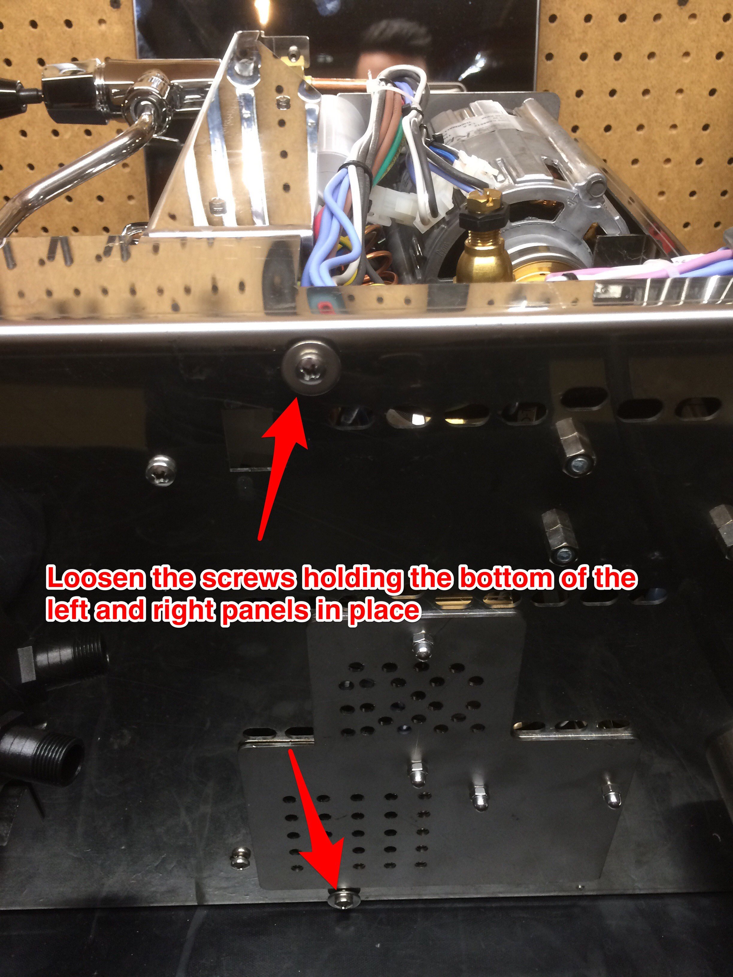 LUCCA M58: Panel Removal Instructions