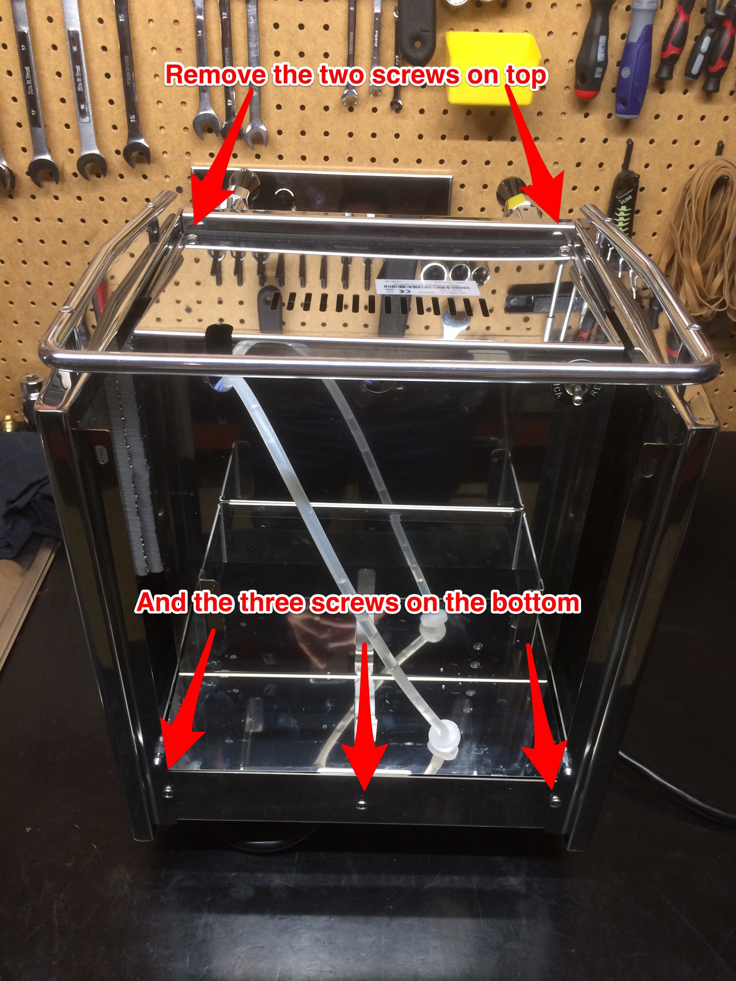 LUCCA M58: Panel Removal Instructions