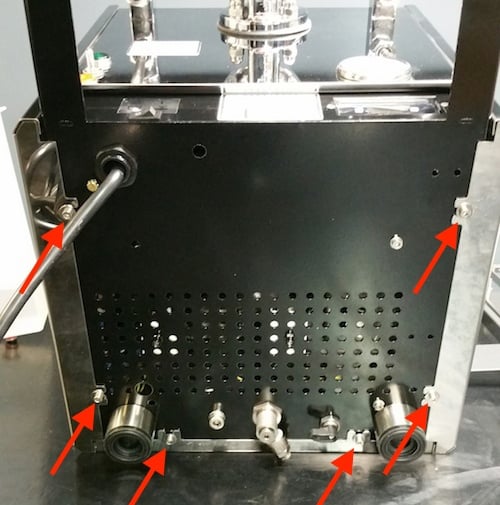 Profitec Pro 800: Panel Removal