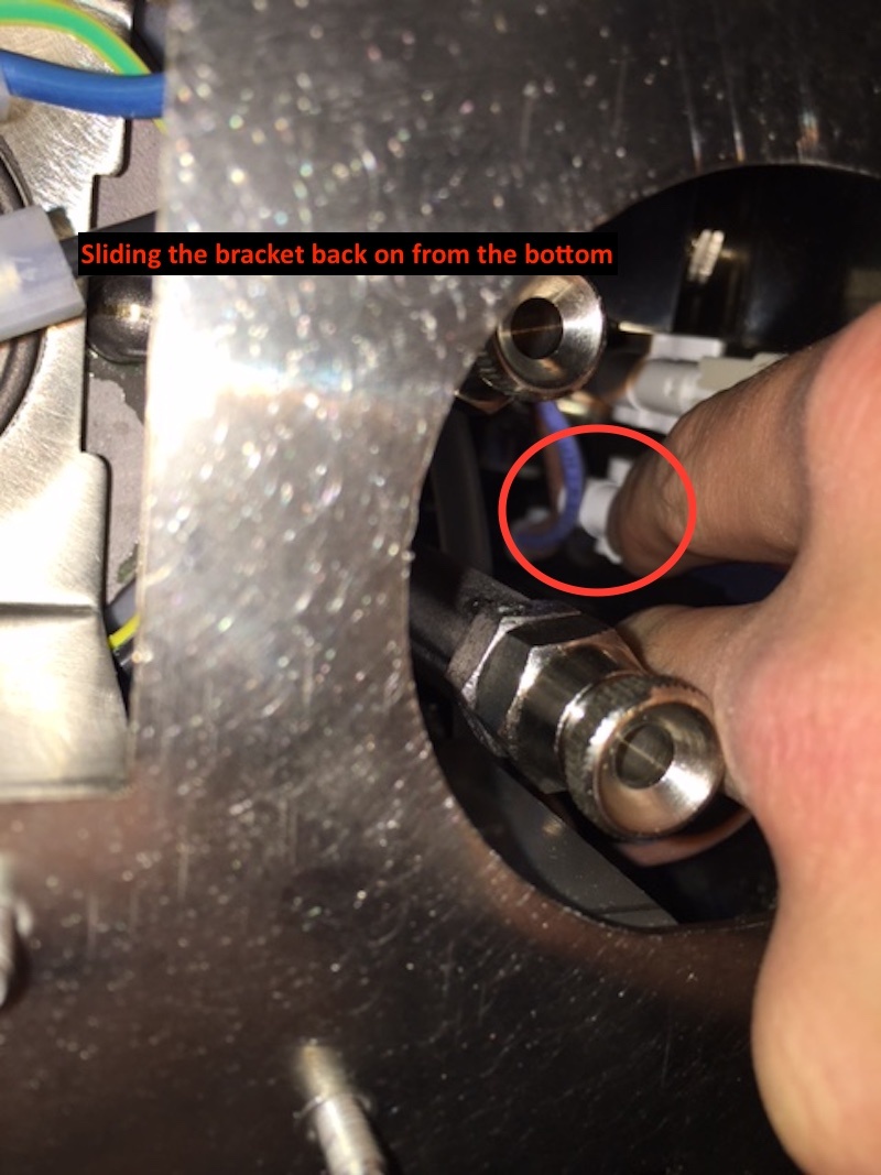 LUCCA M58: Reattaching Steam Boiler Lens